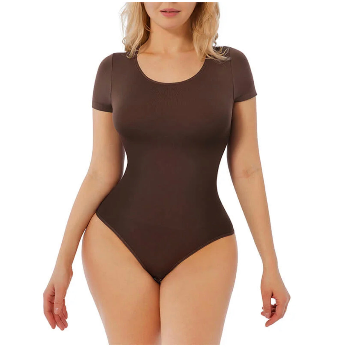 MGHN Shapewear Bodysuit Bodysuit Shapewear Tummy Control Body Shaper Plus  Size Postnatal Hip Lift (Color : Skin, Size : XX-Large)
